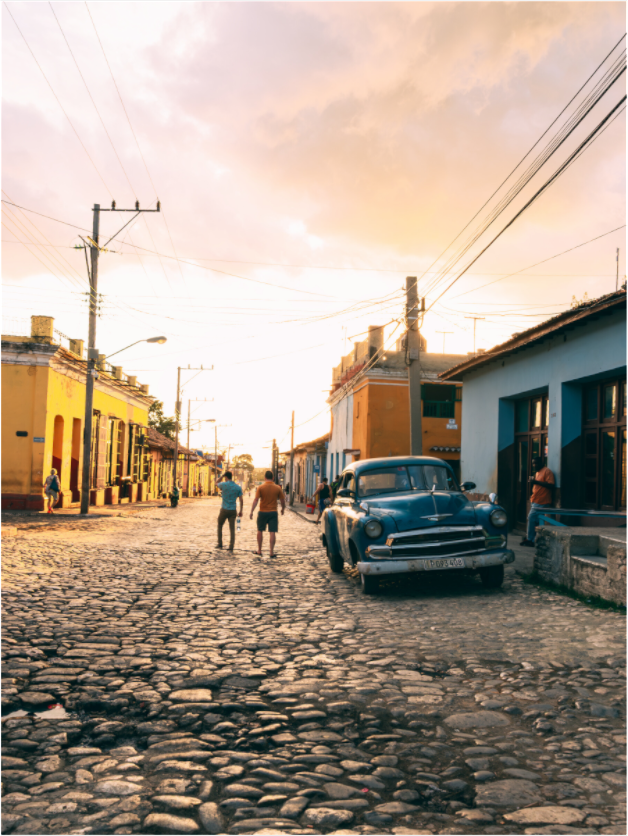 Sunset à Cuba