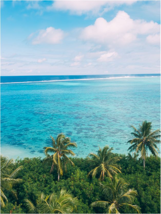 Panorama du lagon