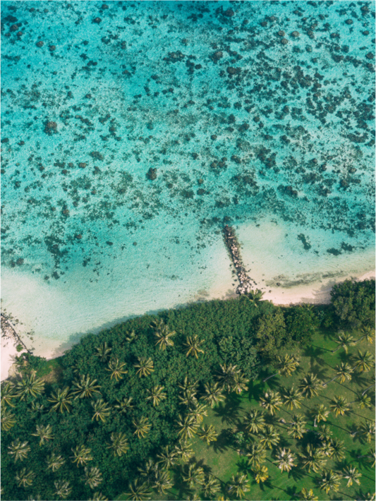 Vue sur lagon