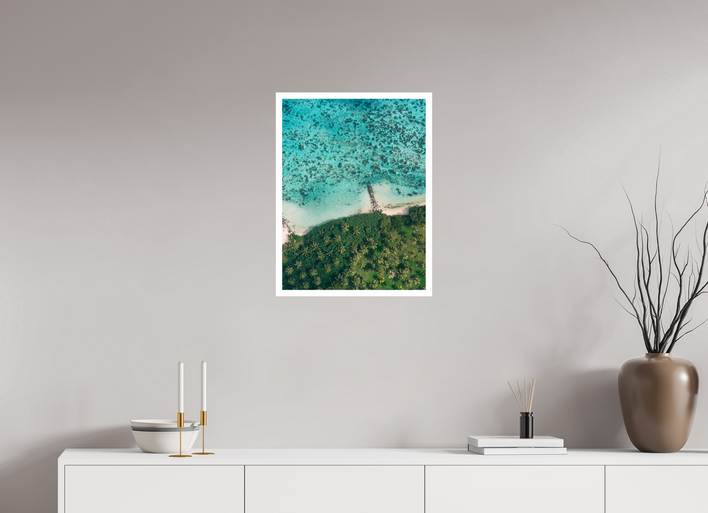 Vue sur lagon